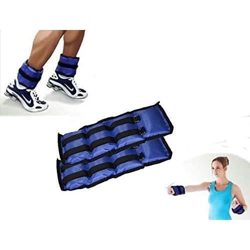 Paires De Poids Altus Athletic Pour Chevilles Et Poignets - 5 Livres Réglables - Noir