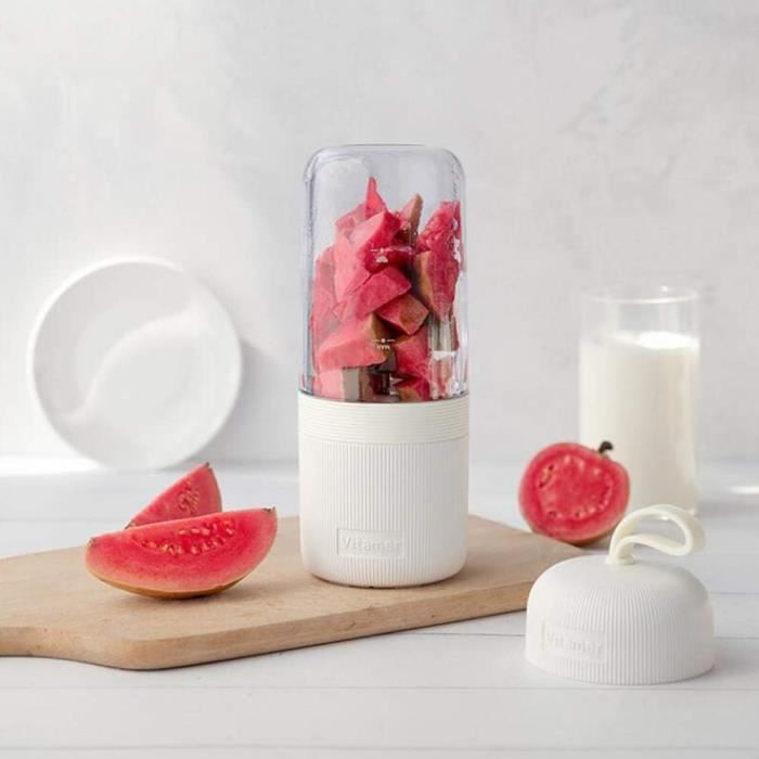 Mug Mélangeur Automatique 450ml Sécuritaire Plastique de Qualité