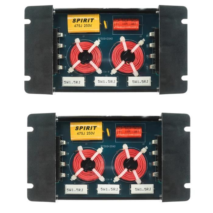 2 crossover passifs DS18 PRO-CFX 2 voies avec sélection de sensibilité ...