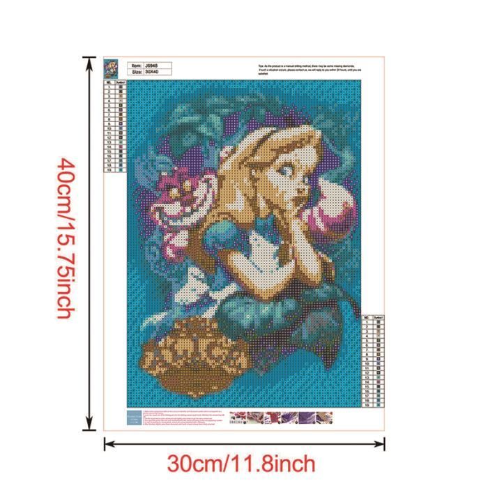 QDUODUO Peinture Diamant Pour Enfants Et Adultes, Débutants, Reine Des