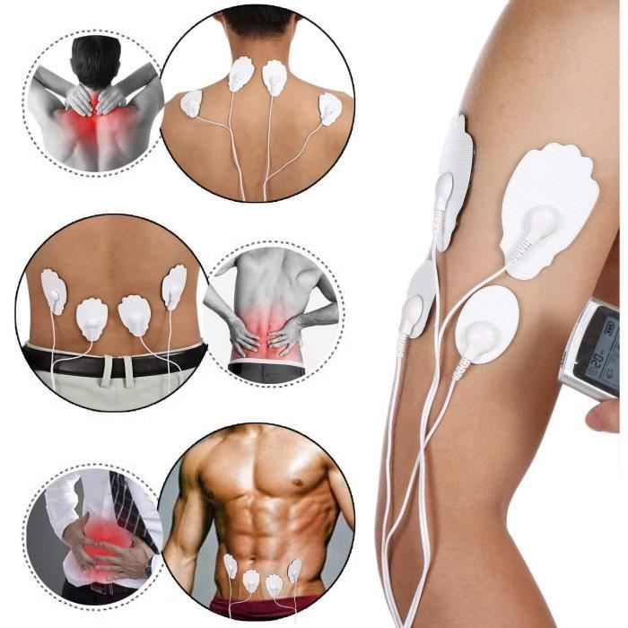 ELECTROSTIMULATEUR TENS, EMS, MASSAGE DE 60 PROGRAMMES