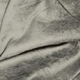 SUEDEN - Rideau en suédine parfait pour habiller vos fenêtres 100% Polyester - 140 x 250 cm - Taupe-2