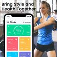 FitTrack Montre Intelligente Santé Atria 2.0 - Montre Connectée Sport Homme, Femme, Enfant - Étanche, Longue Autonomie - Affiche Le-2