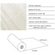 0.61x5m papier peint auto-adhésif à bois blanc en pvc stickers meubles imperméable pour armoire de cuisine stickers muraux étanche-2