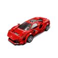 LEGO® Speed Champions 76895 Ferrari F8 Tributo, Cadeau Anniversaire Enfant, Voiture de Course, Jouet Fille Garçon de 7 ans et plus-2
