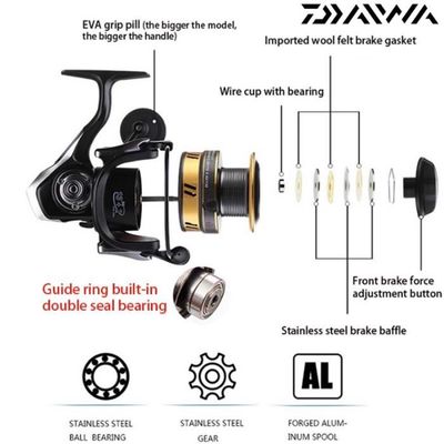Moulinet Spinning Daiwa Emeraldas Air LT 3000 S CXH
