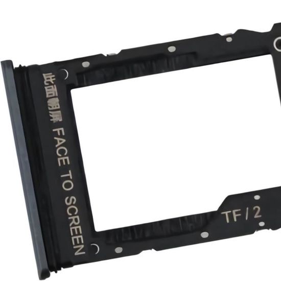 Tiroir Carte SIM De Rechange Pour Xiaomi Redmi 10 - Noir, Neuf Sous Blister