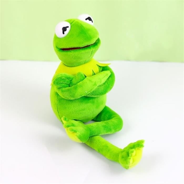 Vert - Peluche Kermit Frog Sesame Street, Beurre de grenouilles