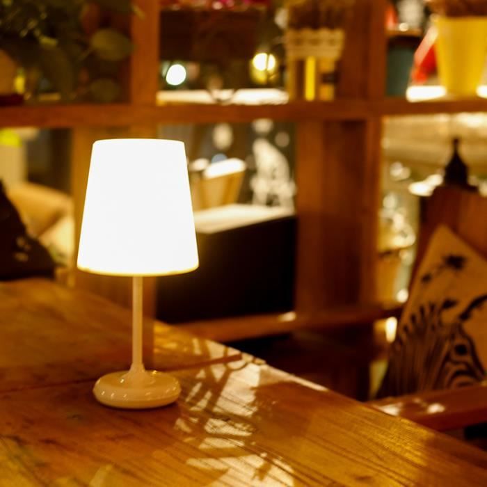 Lampe de table de chevet télécommande LED capteur tactile veilleuse maison  intelligente - Cdiscount Maison