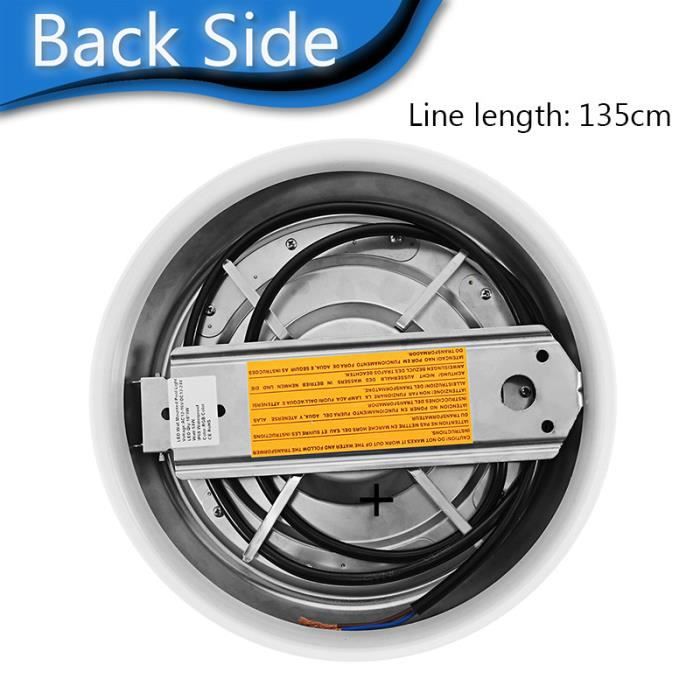 Lampe Piscine KWODE PAR56 54W RGB - IP68 Télécommande 12V