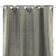 SUEDEN - Rideau en suédine parfait pour habiller vos fenêtres 100% Polyester - 140 x 250 cm - Taupe-3