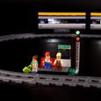Jeux De Construction - Kit Train Passagers Télécommandé Compatible Maquette 60197 Con-3