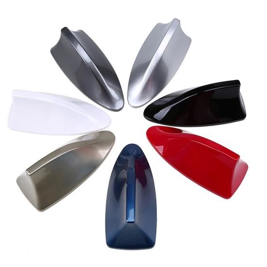 Antenne Voiture Style Aileron De Requin - Pour Améliorer La Réception FM/AM - Design Moderne, Facile à Installer, Compatible Avec De Nombreux Modèles