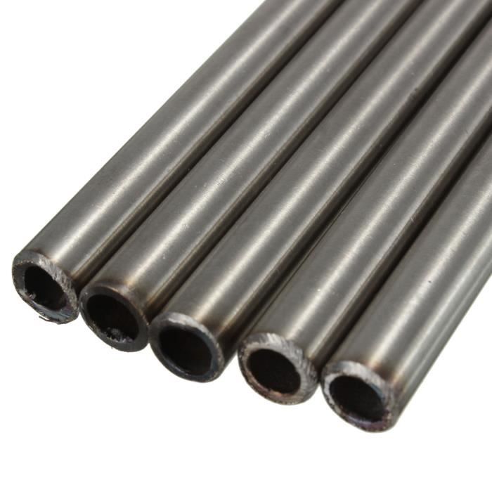Lot De 8 Tubes Capillaires En Acier Inoxydable 304 - Diamètre 2mm Extérieur, 1,8mm Intérieur, 250mm