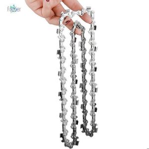 Chaîne De Tronçonneuse 6 Pouces Uadme - 2 Pièces, 36 Maillons, Acier Allié, Pour Mini-scies électriques