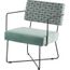 Fauteuil Kaline Bras Africa Vert De Gris Chaise Siège Salon