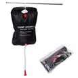 SODIAL R 10L Camping Randonnee Chauffage Solaire Camp Douche Sac Douche dexterieur Sac deau