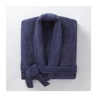 PEIGNOIR DE BAIN ÉPONGE 100% COTON, BLEU MARINE, MIXTE, S/M, ORPHEEBS