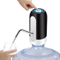 Mini pompe à eau électrique universelle,distributeur d'eau de charge USB,accessoires de cuisine,robinet de - Black[C9866]