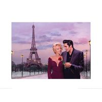 Paros Sunset - CHRIS CONSANI - Monroe - Elvis - Art print - 60x80cm - - POSTER