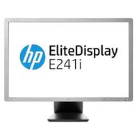 HP EliteDisplay E241i, 61 cm (24"), 1920 x 1200 pixels, LCD, 8 ms, 250 cd-m², Argent