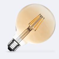 TECHBREY Ampoule LED Filament E27 6W 720 lm Dimmable G95 Gold Ø95x140 mm Blanc Chaud 2700K 360º