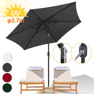 PARASOL Lospitch Parasol 270 cm - parasol jardin, parasol 