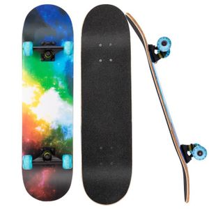 SKATEBOARD - LONGBOARD Skateboard Longboard Skateboard- Roues LED-Ciel no