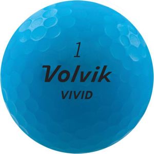 BRACELET D'ACTIVITÉ Lot de 12 balles de golf Volvik Vivid - bleu - TU