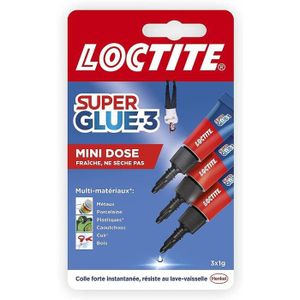 Colle SuperGlue-3 Liquide Universal Loctite