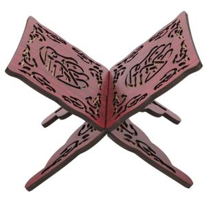 Porte-livre de coran support de coran décoration de bureau de sculpture pour la lecture d'étagère d'écriture de culte