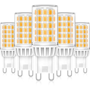 Non-Dimmable XIX LED Ampoule G9 6W Equivalent 70W Ampoules Halogènes/Incandescente Blanc Chaud 3000K AC 90-265V 690LM Lot de 2 Pas de Scintillement 