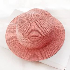 CASQUETTE Casquette,Chapeau de plage pour femmes et enfants, Simple, Parent-enfant, Panama, chapeau de paille, marque pour - Type 12-54-60cm
