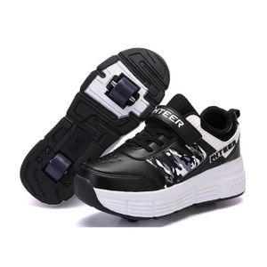 chaussures à 2 roulettes