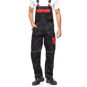 XS-7XL Vêtements de Travail Blanc Pantalons de Sécurité avec Genouillère Intégrée TMG® Pantalon de Travail pour Hommes Pantalon de Peintre 48 