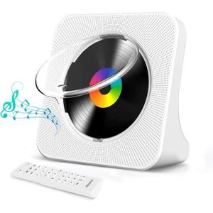 CHAINE HI-FI Lecteur Cd Musique Bluetooth De Bureau, Portable, 
