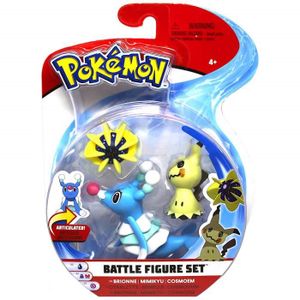 FIGURINE - PERSONNAGE Pokemon battle figures set - saison 2 - pack 3 fig