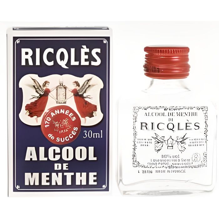RICQLES ALCOOL DE MENTHE 30 ML : Accueil