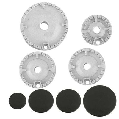 SOS Accessoire Kit 4 Cappelli E 4 Bruciatori Per Piani Cottura ARTHUR MARTIN ELECTROLUX, Ricambi Originali 3540003039 E 3540004037 - 6