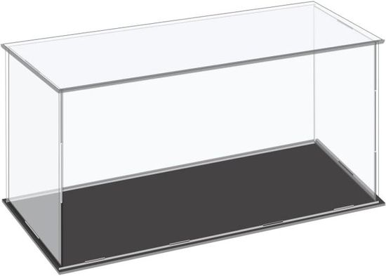 Marooma Vitrine Acrylique 1:64 – 8 Compartiments – Boîte à 8 Cases – 19,5x4,4x17 Cm