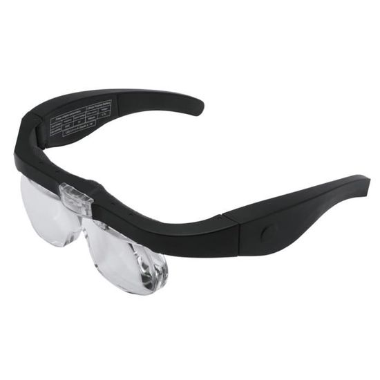 Loupe 4 Lentilles Avec LED – Grossissements 1.5X à 5.0X, Idéale Lecture