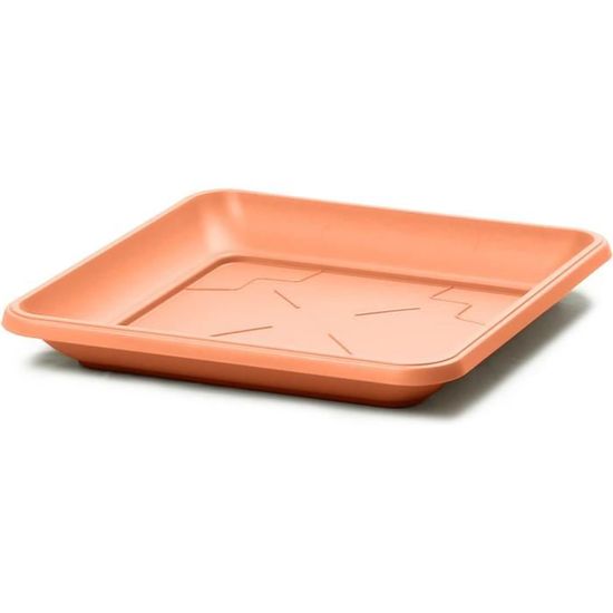 Soucoupe Carrée Pour Pot De Fleurs, 34 X 34 Cm, Pkwt34, Pour Intérieur ...