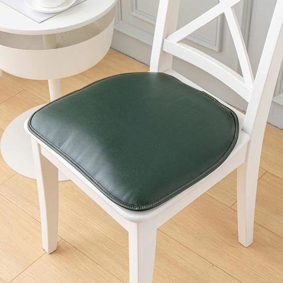 Lot De 2 Housses De Chaise Extensibles Imperméables Faux Cuir – Protection Salle à Manger, Café, Universelles