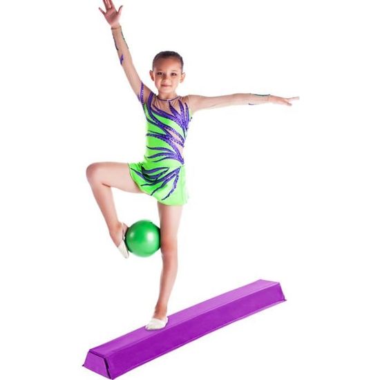COSTWAY Poutre d'Equilibre Pliable 117CM Poutre Gymnastique en Mousse avec  Faux Cuir Entraînement Fitness Exercice pour Enfant - Cdiscount Jeux -  Jouets