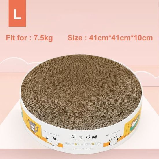 Urijk Nouveau Griffoir Chats Carton Ondulé Durable Canapé Coussin Chat