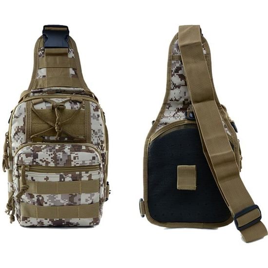 Sac à Dos Militaire Tactique Armée Molle 40L Chasse Pêche Randonnée
