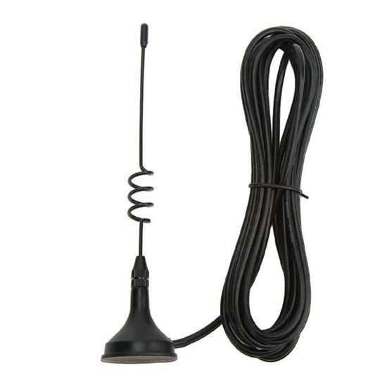 Antenne Radio FM Intérieure Double Broche - 2 M, Cuivre, Plug & Play - Pour Améliorer Réception Chaînes