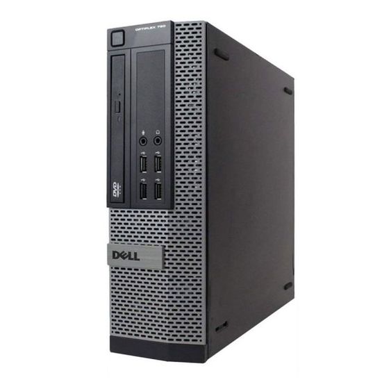 PC Dell Optiplex 390 SFF Reconditionné - I5-2400, 8Go RAM, 500Go, écran 27" Windows 10