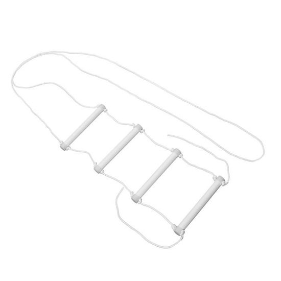 Échelle De Lit Avec Poignée - Aide à La Mobilité Pour Se Lever - Dimensions 194x22 Cm - Matière Polyester - Neuf