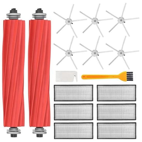 Kit De Pièces Détachées Pour Roborock - Filtres, Brosses, Vadrouilles Pour G10, S7, T7S...
